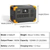 1500W 1800W Solar Powered Station Off-Grid Power Supply System for Outdoor Energy Storage System PRIME RJ SOLAR PH