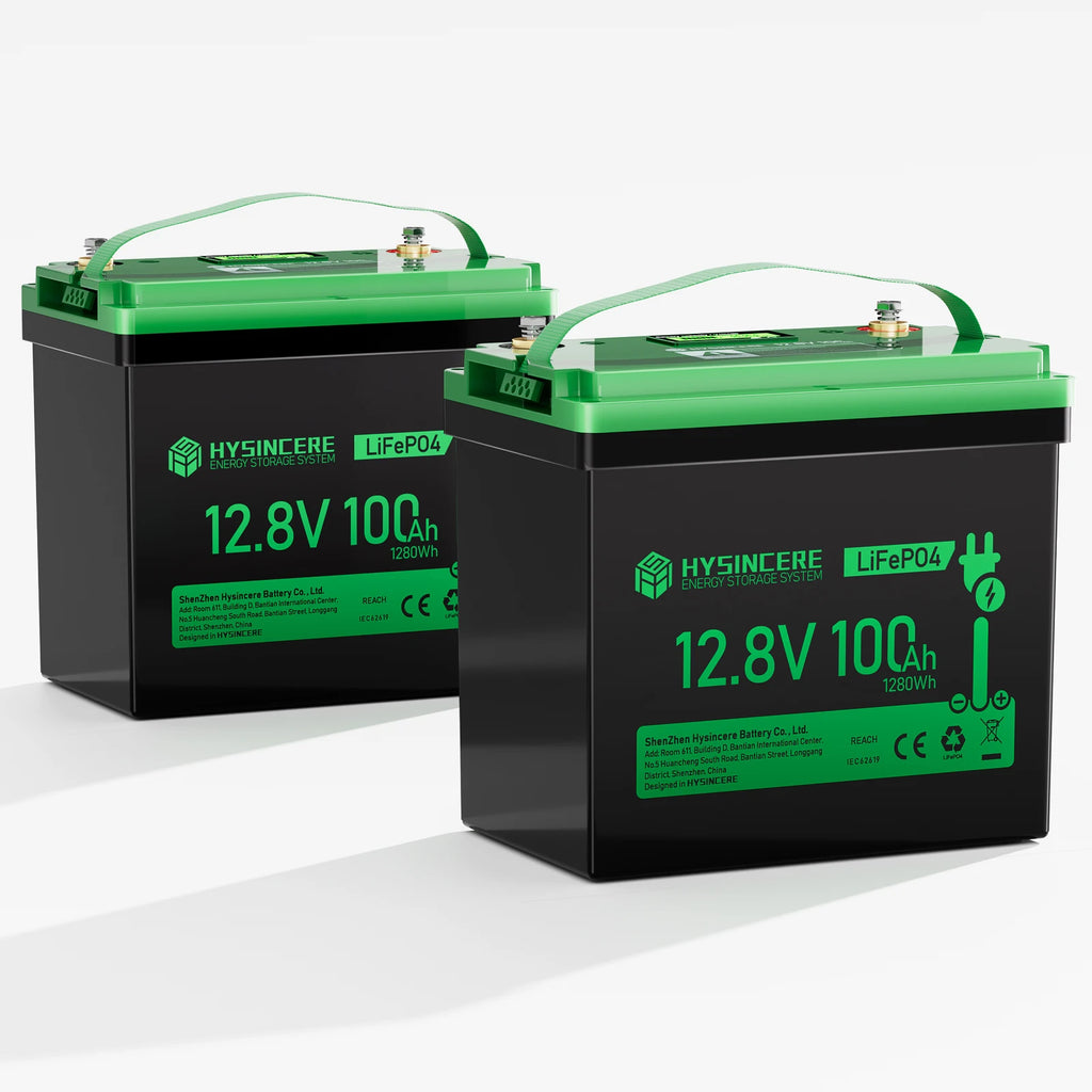 Mini Battery Pack 12.8V 100Ah 6000 Cycles Lithium Battery for RV Trolling Motor Yacht Camping