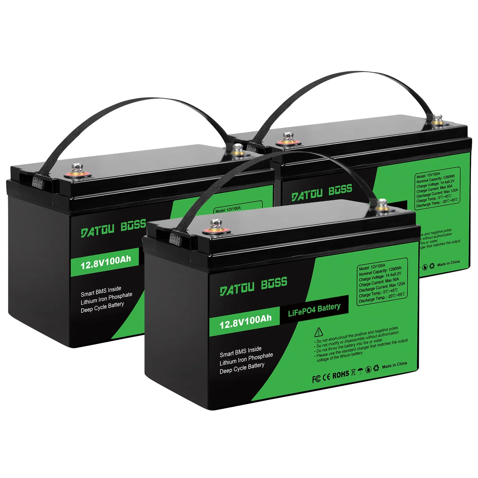 12V 100AH LiFePO4 Lithium Ion Batteries Germany EU WAREHOUSE 100A BMS Suitable for Camping, RV,home Solar Energy System PRIME RJ SOLAR PH