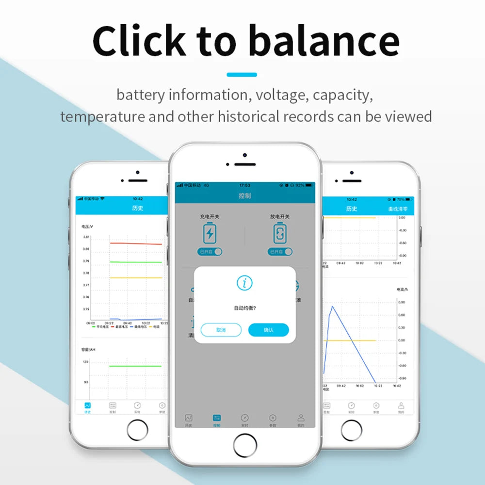JBD 8S-21S Battery Management System 8S 24V 16S 48V 20S 60V LiFePO4 BMS Li-ion BMS 80A 100A 120A 150A 200A with UART RS485 CAN