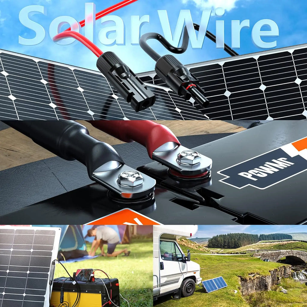 For TUV for Certified PV1-F Solar Cable XLPE National Standard Multi-Strand Tinned Copper Wire Double Sheath Photovoltaic Cable