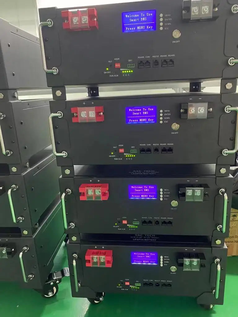 51.2V 100Ah Lithium Iron Phosphate Battery BMS 5kW 5kWh 10kWh 15kWh Server Rack LiFePO4 Solar Home Energy Storage Battery PRIME RJ SOLAR PH