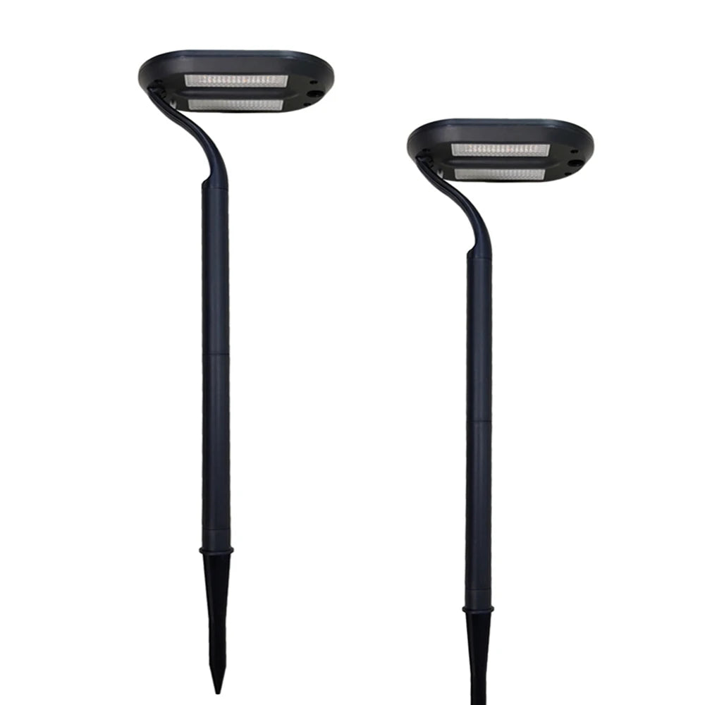 KPSUN 2-Pack LED Solar Garden Lights Outdoor Waterproof Landscape Lighting Pathway Patio Yard Lawn Decoration CE RoHS 1-Year Warranty
