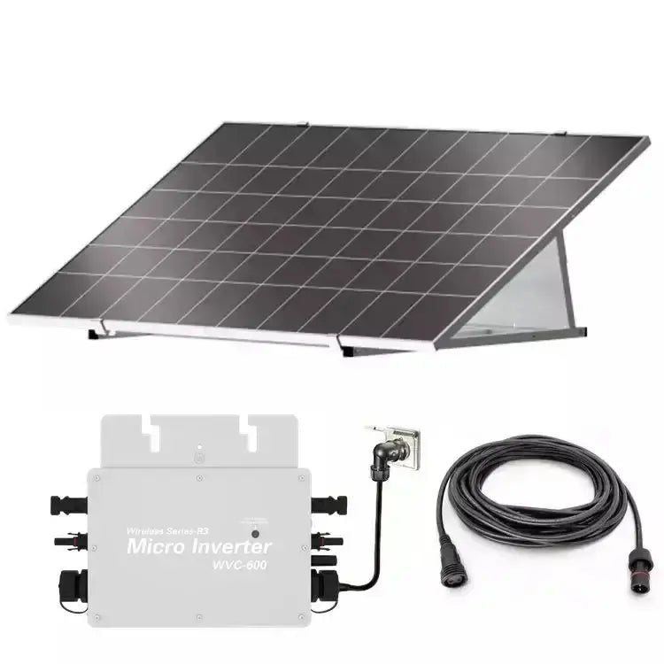 Hot Sale Micro Inverter 600W PV on Grid Tie Solar Panel System Balcony Solar System 1200w Grid Tie MPPT Solar  Microinverter PRIME RJ SOLAR PH