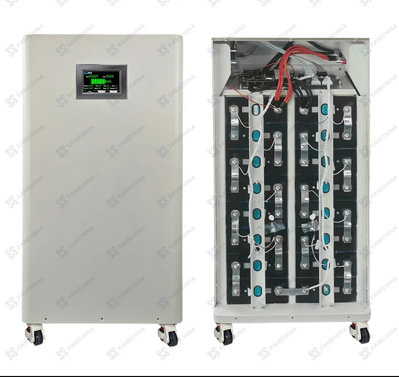JK BMS 16KWH LFP Battery DIY Vertical Lithium Battery Pack 16S 51.2V 280/314Ah Home Solar Energy Storage Lifepo4