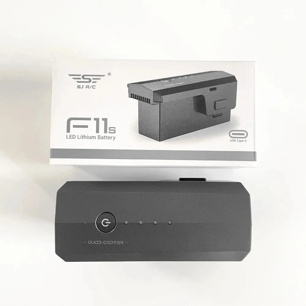 Original F11S Lipo Battery for SJRC F11S-4K / F11 PRO / F11-4K PRO Drones Battery 5G Wifi GPS FPV RC Quadcopter 11.1V 2500MAh PRIME RJ SOLAR PH