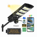 4MP 24W Solar Panel Powered Wireless CCTV Surveillance Cameras 300W WiFi Outdoor Security 4G Sim Card Solar Street Light Camera PRIME RJ SOLAR PH