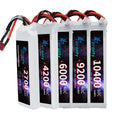2S 7.4V Lipo Battery 1500MAH-10400MAH With T/XT60/XT90 Connector for FPV Frame RC Helicopter Plane Car Accessories 7.4V Battery PRIME RJ SOLAR PH