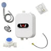 Mini Instant Electric Tankless Water Heater Instantaneous Hot Water Fast Heating Shower Bathroom Kitchen EU Plug
