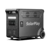 SolarPlay 3600W Portable Power Station 3840Wh LiFePO4 4000+ Cycles 2000W Solar Input 1.5H Fast Charge UPS 15 Ports PRIME RJ SOLAR PH