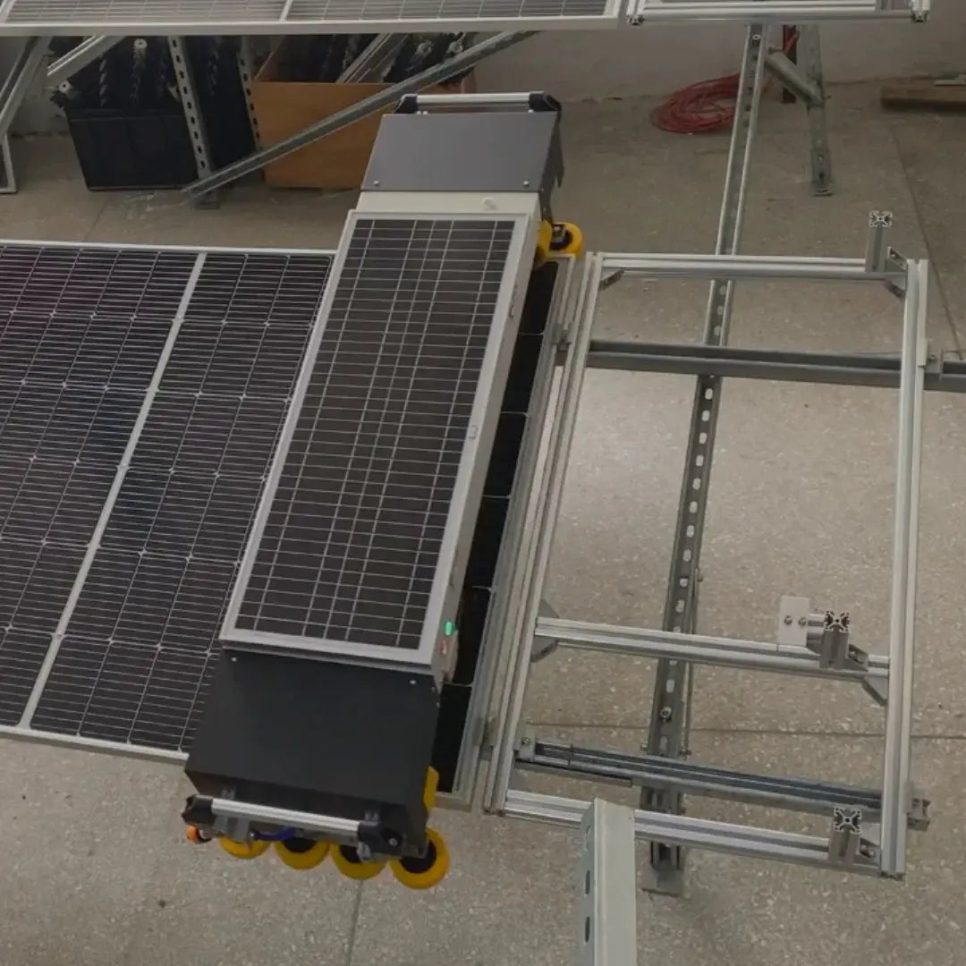 MULTIFIT MR-G2-990 Fully Automatic Solar Panel Cleaning Robot Solar PV Cleaning Machine DC Power Supply for Solar Panel Cleaning PRIME RJ SOLAR PH
