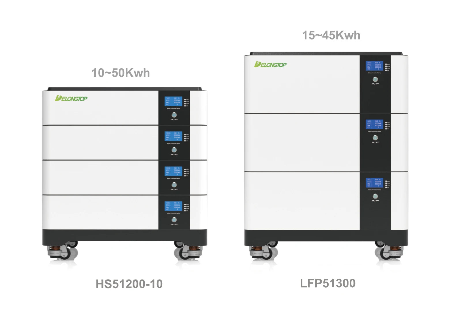 CE for >8000 Times Deep Cycles Split CAN Solar Energy Storage Battery 15KWh 51.2V 300Ah 48V Voltage LiFePO4 Stackable PRIME RJ SOLAR PH
