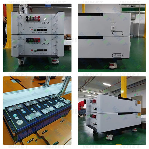 48V 5KWH Hybrid Solar System with Lifepo4 8.7Kwh Server Rack Battery Power Pack Station 3kw Home Solar MPPT Controller