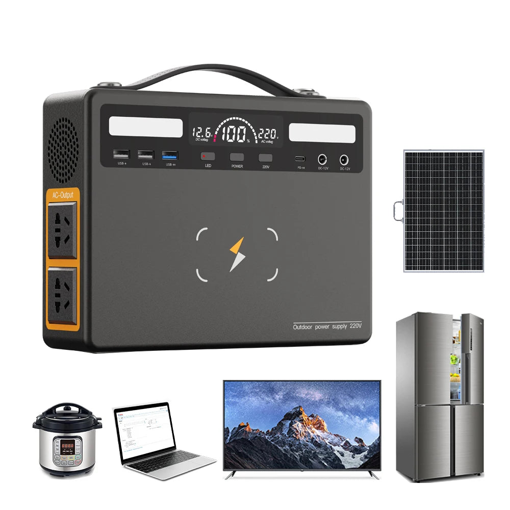 Hot Selling Fanpa DC24V 2880WH Built in BMS Adjustable Cycles Portable Power Station Charger
