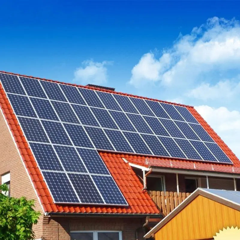 Complete 10kW 3 Phase Off Grid Solar System 3phase Solar Energy System for Home Garden Factory Industrial Zone PRIME RJ SOLAR PH
