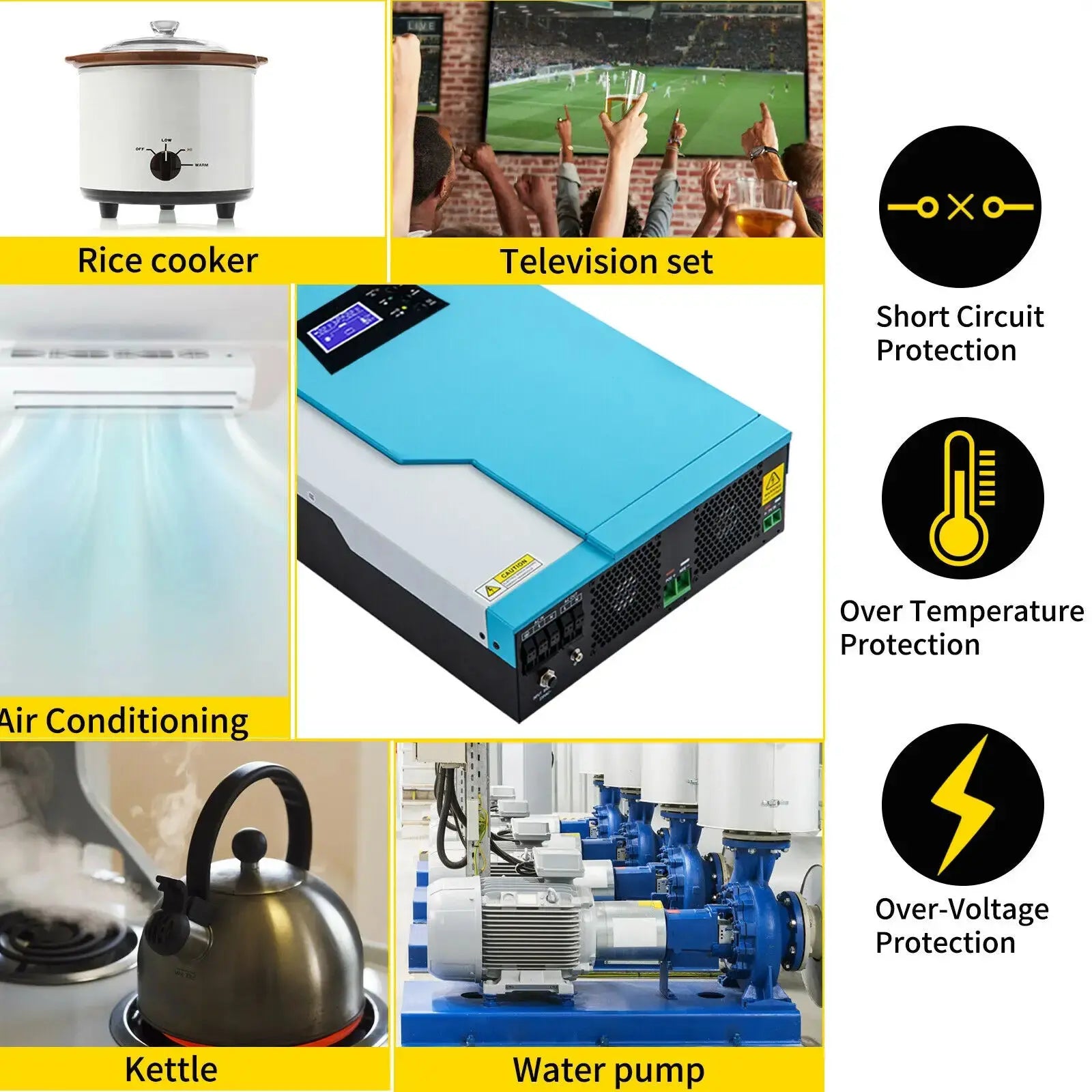 Off Grid Solar Home System 5KWH 5500W PRIME RJ SOLAR PH