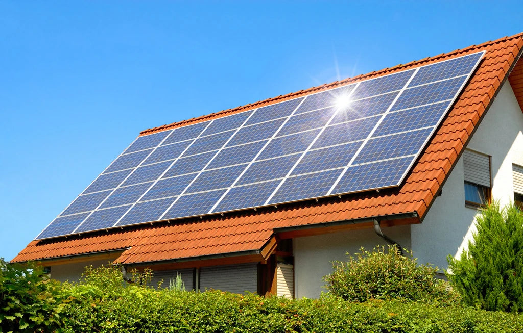 ECO 3000W Off Grid Solar Panel Kit 48V Complete Solar System Include 10pcs 300W Solar Panel and 3000W Inverter and 4 String