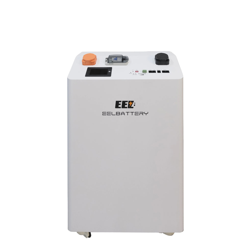 EU Stock EEL V1 48v Lifepo4 Battery Pack Battery Box DIY Kits with JK 200A BMS and Wheels Breaker for 280ah-330ah Lifepo4 Cell PRIME RJ SOLAR PH
