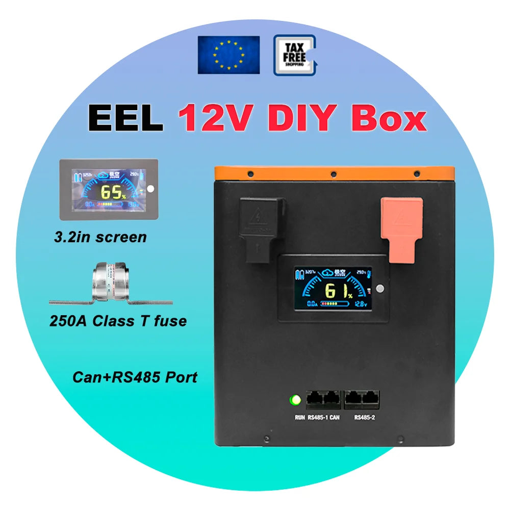 EU Stock 12V 12V 280Ah LiFePo4 Energy Storage Battery Residential Solar Energy Storage Lithium Battery Emergency Power Batteries