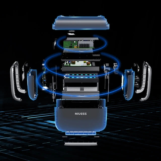 NIUESS 2024 New Arrival Portable Energy Storage Portable Power Stations 1000W 2000w 3000w Lithium Iron Battery