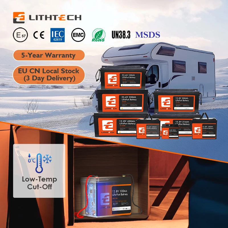 Eu 12V Energy Storage Battery 24V 48V 100ah 200Ah 300Ah 314Ah Lithium Iron Phosphate LifePo4 Battery With 100A 200A 300A BMS PRIME RJ SOLAR PH