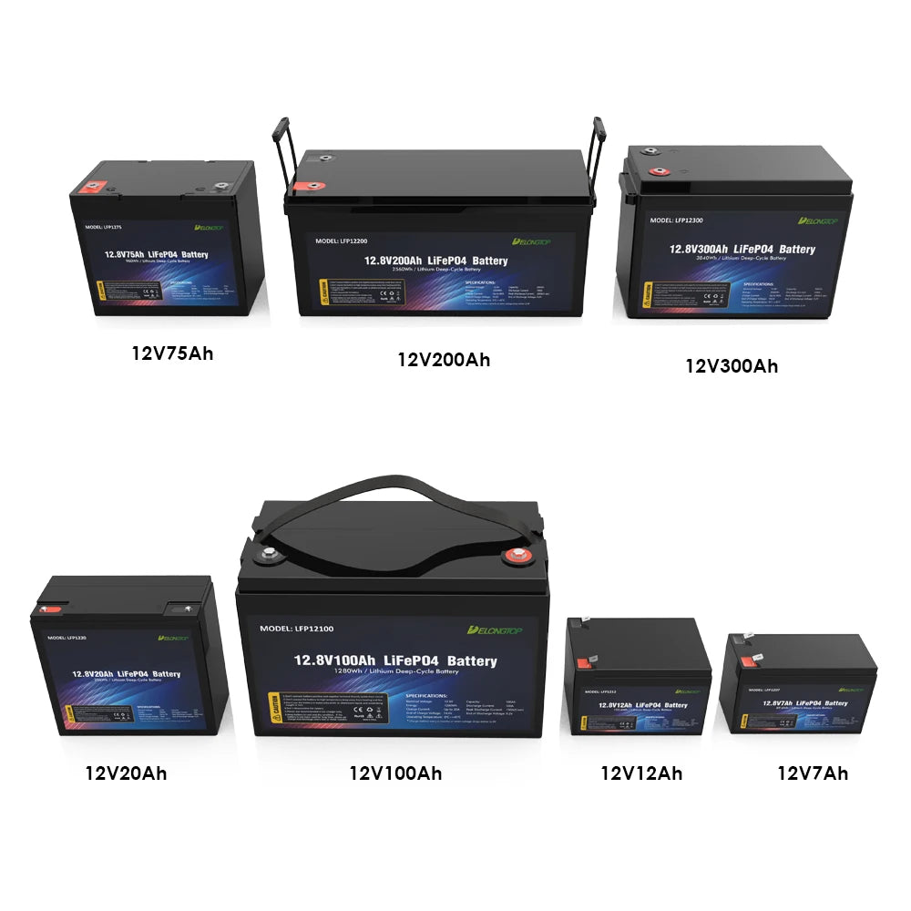 12v Lithium Ion Battery 100ah Portable Rechargeable Power Station Camper Battery Plug and Play PRIME RJ SOLAR PH