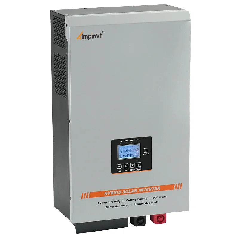 Free Shipping TG 5KW 6KW 48V Hybrid Inverter Built-in 100A MPPT in Stock Ships in 24h 120V/240V Split Phase