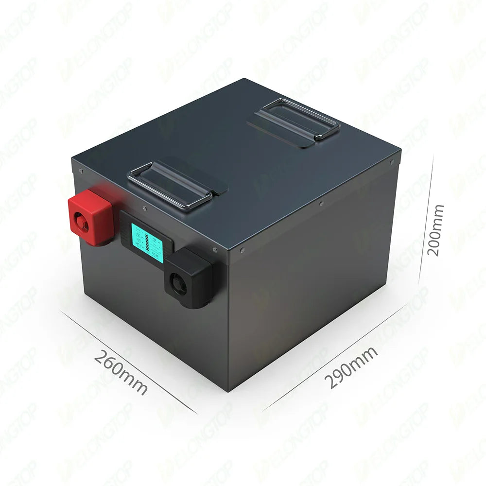 Custom Caravan/Motorhome Fiat Ducato Under-Seat LFP Lithium LiFePo4 Leisure Battery Pack Smart BMS 12.8V 24V 48V 100Ah to 600Ah