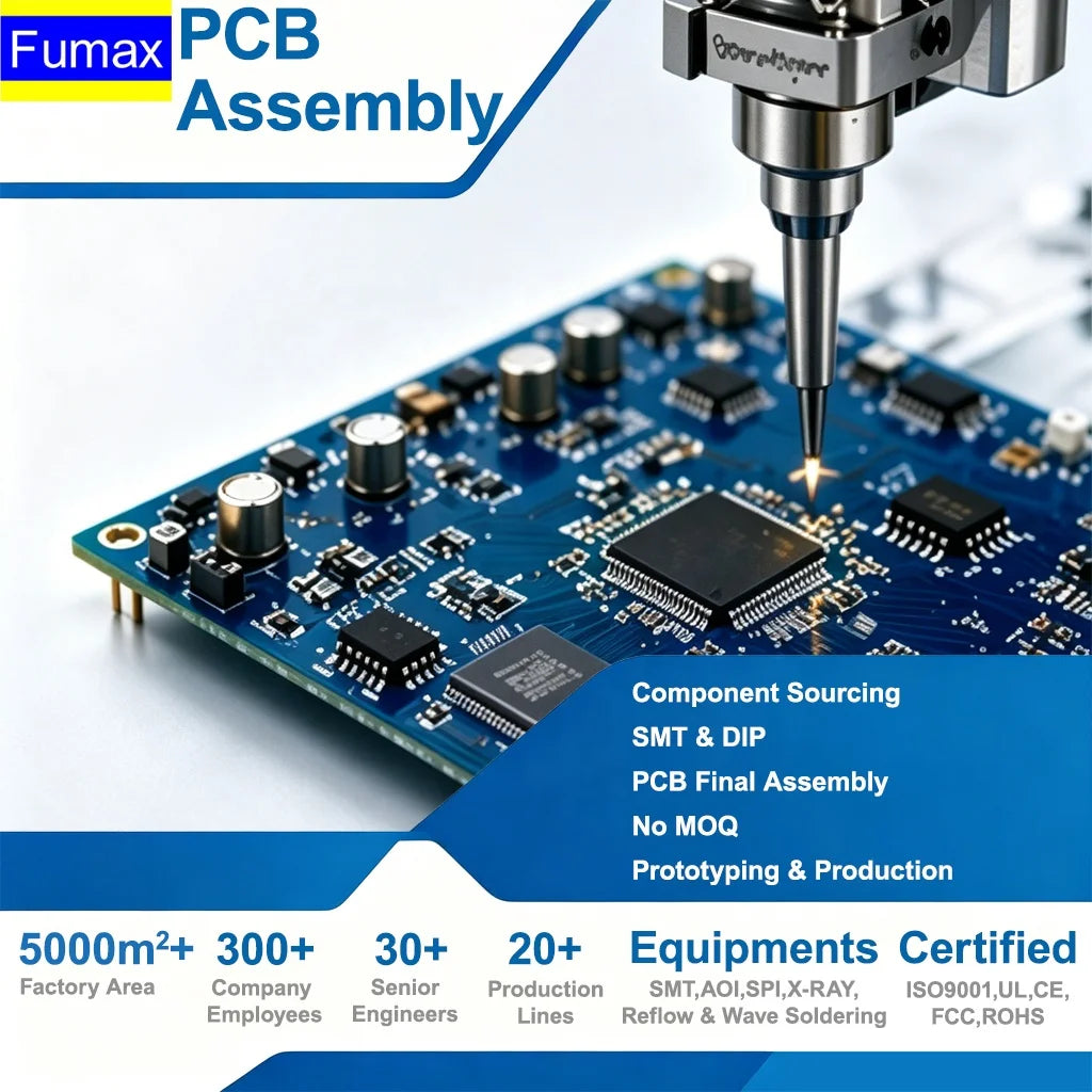 Custom PCBA SMT THT Soldering Service NPI ELECTRONIC CIRCUIT BOARD PCB PCBA ASSEMBLY