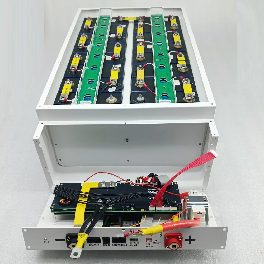 JK Inverter BMS V19 4.3 LCD XR12 48V 280AH 15KW Solar Home Energy Storage LiFePO4 Battery Case  DIY Kit for  280AH 314AH PRIME RJ SOLAR PH