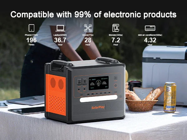 OEM ODM Power Station Solar Energy System  2400W 2500W Lifepo4 Outdoor Solar Power Generator Portable Power Station PRIME RJ SOLAR PH