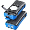 2026 Power Bank with Solar Charger 30000mah Fast Charging PD22.5W Built in Cables Compass Temperature Display PRIME RJ SOLAR PH