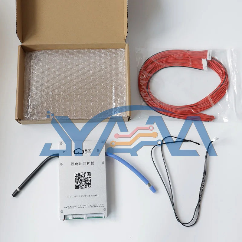 JK-BD6A24S6P 7s/8s-24s 60a 24v-72v JK Active Balance Lfp Lifepo4 3.2v Lithium  protection Board Battery Management System Bms