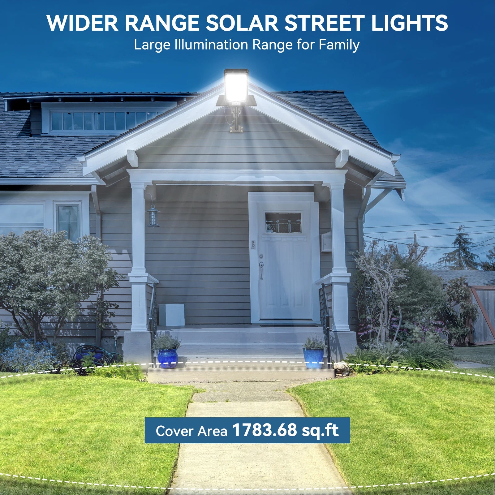 Solar LED Street Light US Local Stock Fast Shipping 3 Year Warranty High Brightness Smart Control for Roads Parks and Rural Area
