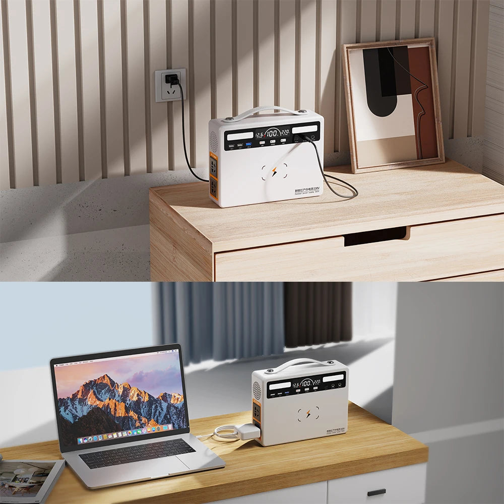 Hot Selling Fanpa DC24V 2880WH Built in BMS Adjustable Cycles Portable Power Station Charger