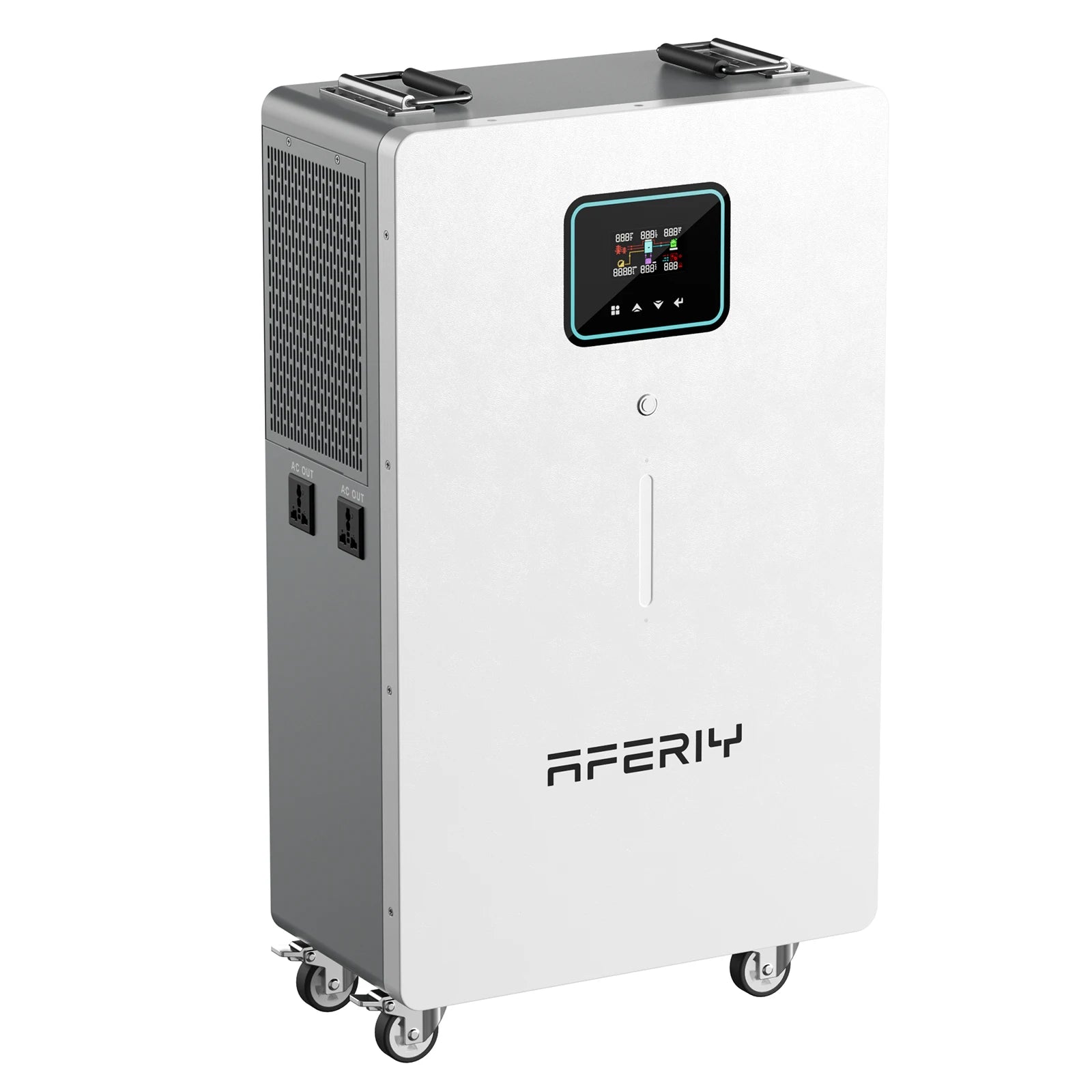 6.2 KW Vertical BMS LiFePO4 Lithium Battery Box Sun Power Portable Station Home Using Solar Energy Storage PRIME RJ SOLAR PH