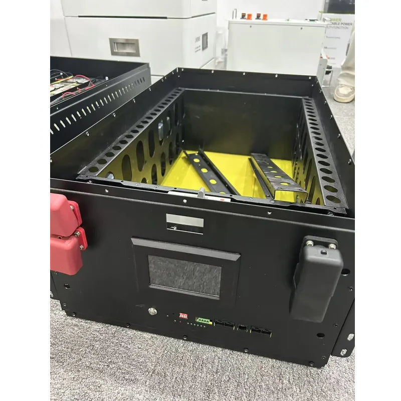 JKESS 48V 51.2V 280Ah 314Ah 15kWh LiFePO4 Battery Box 6U DIY Kit JK BMS Screen EU Stock