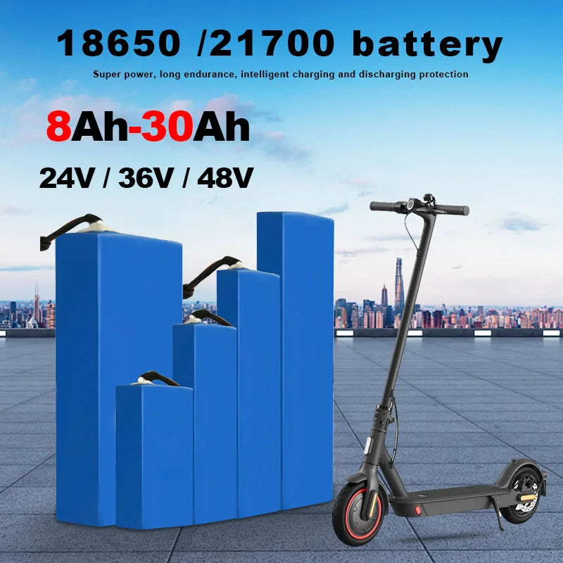 ZD 36V 20AH Li-ion Battery Pack PO4 E-Bike Battery for E-Scooter for Consumer Electronics Home Appliances Safety-Certified
