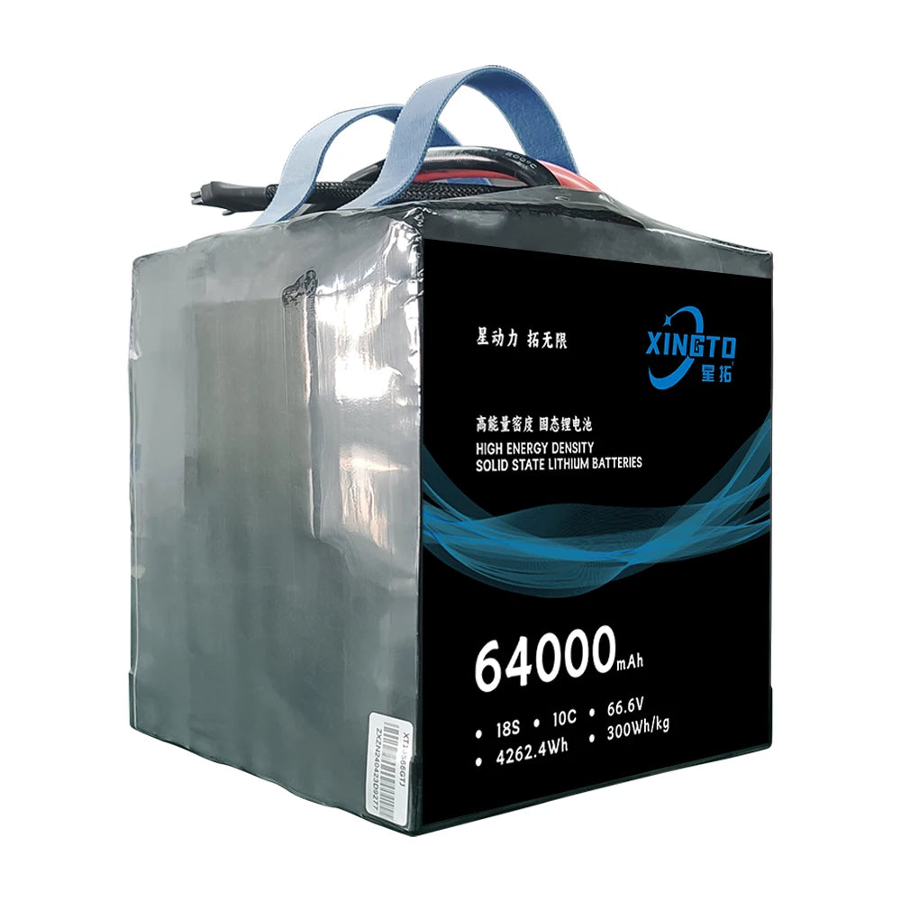 Original Manufacture Long Cycle Life 6S 12S LIPO Battery Semi Solid State Battery 40000mAh 66000mAh 74000mAh 120ah Drone Battery