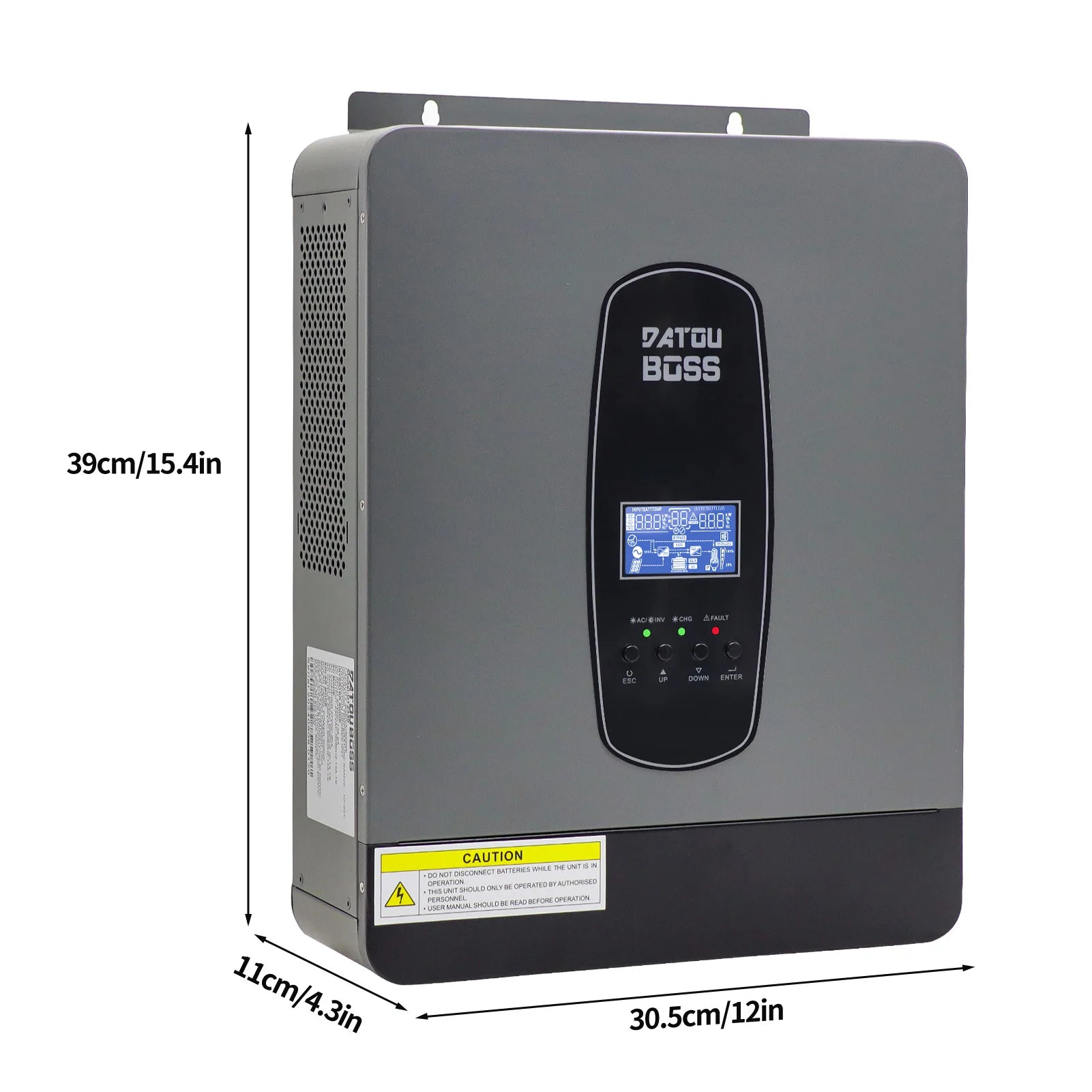 DATOUBOSS Hybrid System Solar WiFi 5Kw 10Kw 12Kw 11Kw DC24V 48V AC220V Off Grid Solar Power Energy System Storage Home Commercial
