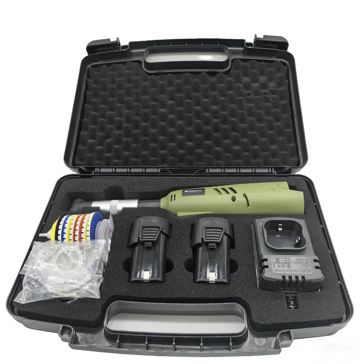 Cordless Electric Micro Angle Grinder 49pcs Tools Set Kit  Rotary Cutting Grinding Polishing Drilling 90 Degree Engraver