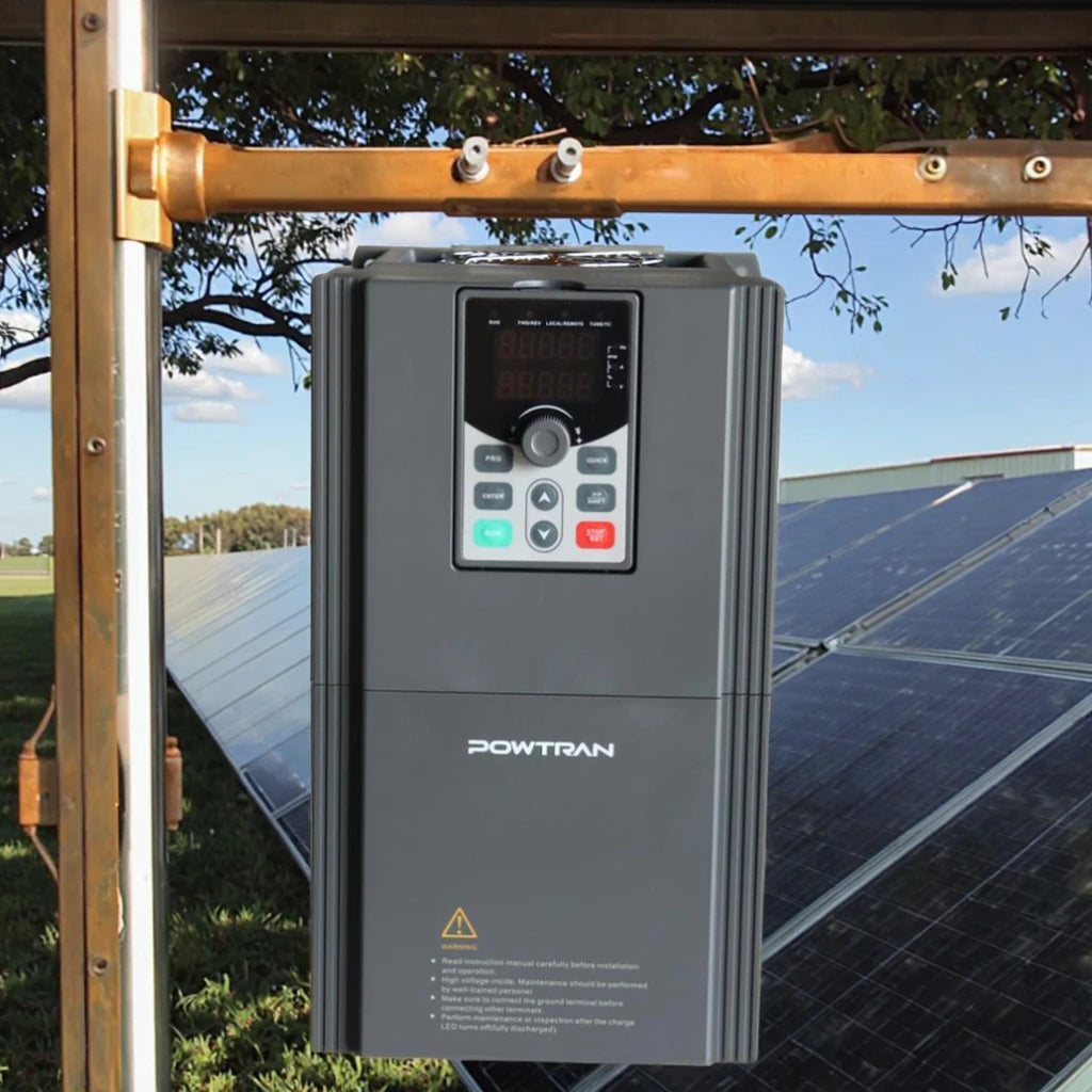 Powtran 5HP 20hp 25hp Solar Inverter 3 Phase 380V Solar Panel Inverter Without Battery for Pump System