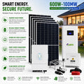 5kw 10kw 15kw 20kw Home Hybrid Solar Power System Panels Battery Inverter Storage Kit Complete Full Set PRIME RJ SOLAR PH