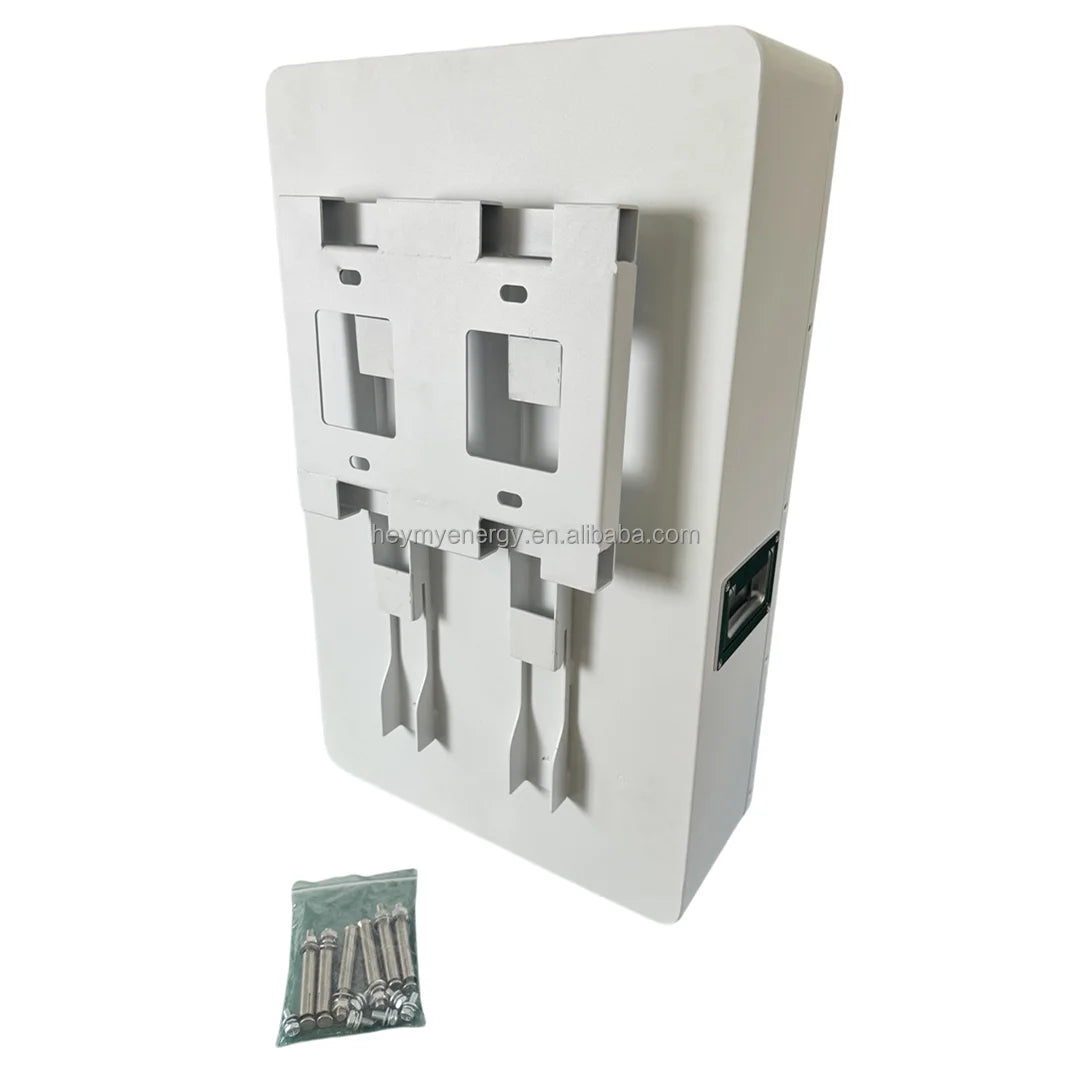 Heymy Energy 51.2v 100ah Lifepo4 Battery case DIY Wall Mount 5kwh Lithium Solar Energy Storage Battery 48v 100ah Box Kit