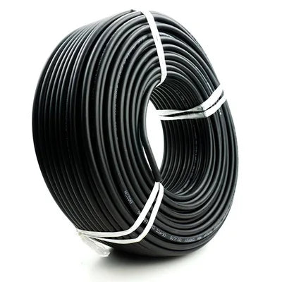ALLMEJORES Solar PV cable Red blak cable for solar panel system 1500v 4mm2 /6mm2 (12/10AWG )TUV UL approval 10m/Roll PRIME RJ SOLAR PH