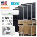 Phoenix Warehouse Hybrid Solar Air Conditioning System 18000 BTU Cooling and Heating Air Conditioning SEER36 Suitable for Home PRIME RJ SOLAR PH