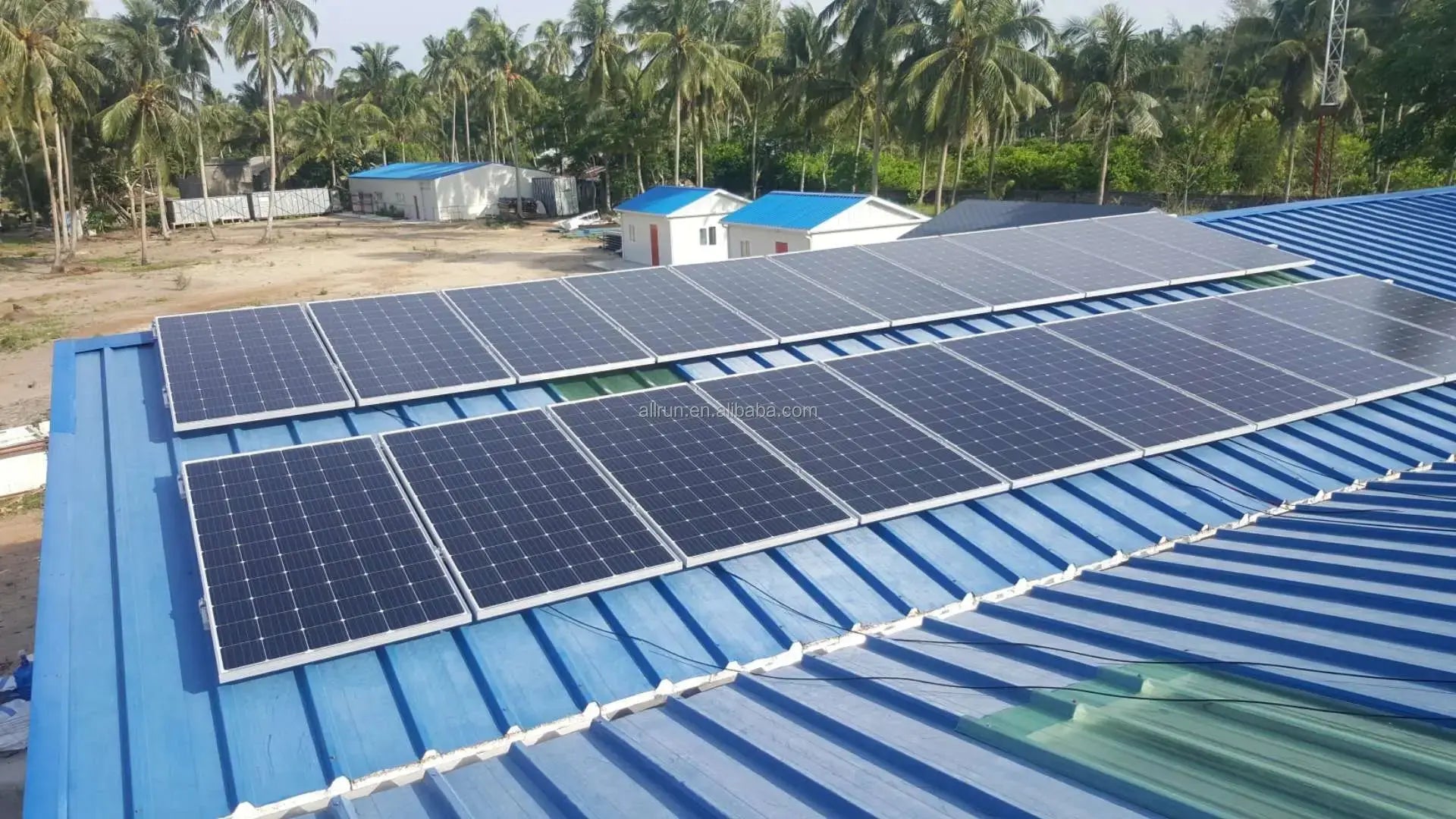 Roof Ground Mounting 5000W 5KW Solar Panel Power Generator 20KW 10000W 10KW off Grid Solar System Complete Kit PRIME RJ SOLAR PH