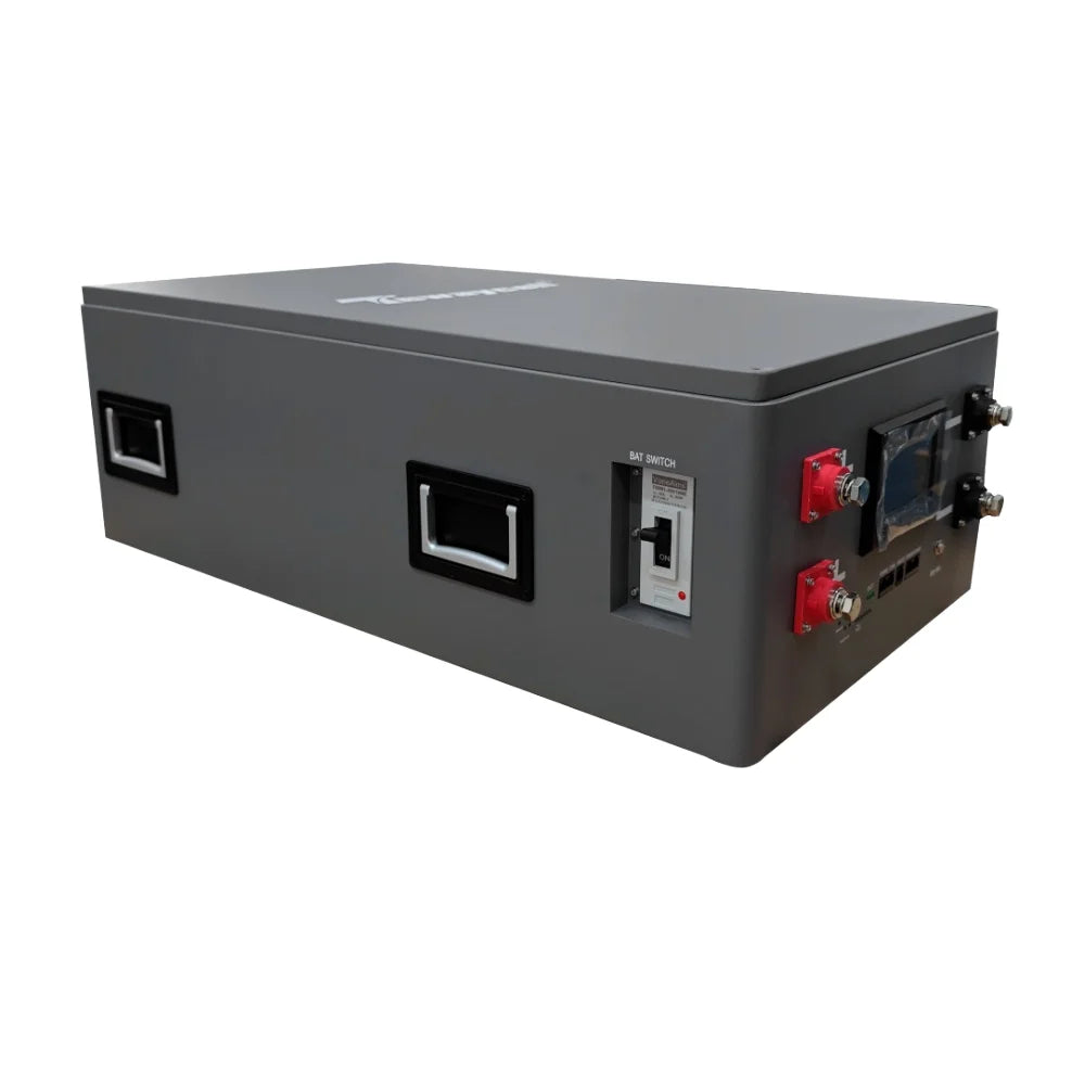 China EU Stock Sineve DIY Kit 48V LiFePO4 Energy Storage Battery Pack with LCD Display 10-11kWh 16S 230A JK BMS Customized Racks
