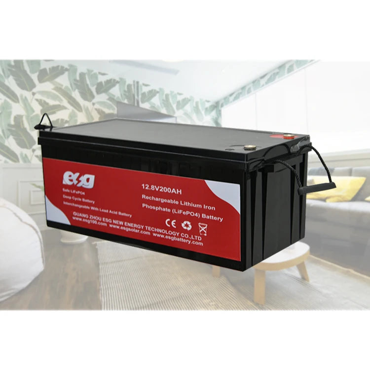 12V 200Ah LiFePO4 Battery in ABS Case Perfect Lead-Acid Upgrade for Solar Power Systems and Energy Storage PRIME RJ SOLAR PH