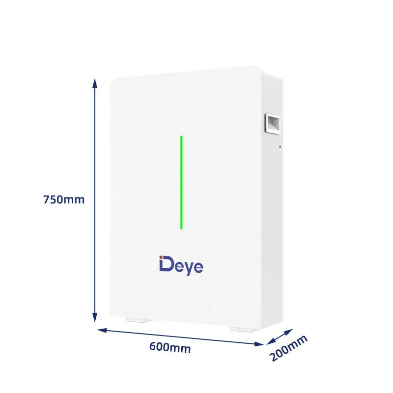 Solar Battery 51.2v 206ah Deye RW-F10.6 Wall-Mounted LFP Battery Lithium Ion Power Wall Mounted Easy Install Ready to Ship